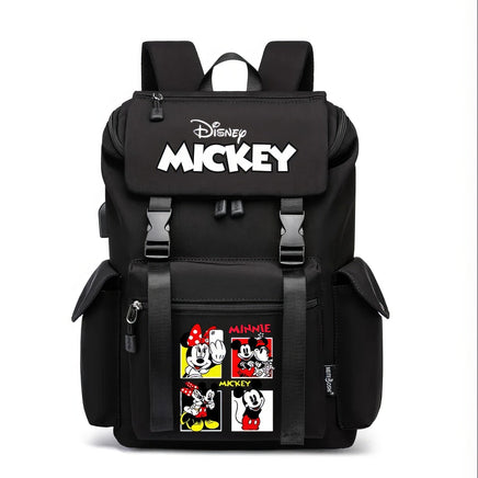 Minnie Backpack - School Bag USB Charging Large Capacity Bookbags Waterproof Laptop Travel Backpack - Lusy Store LLC