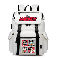 Minnie Backpack - School Bag USB Charging Large Capacity Bookbags Waterproof Laptop Travel Backpack - Lusy Store LLC