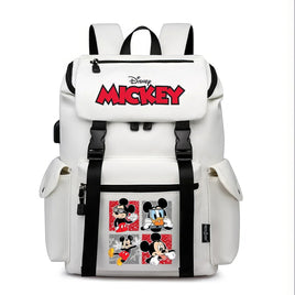 Minnie Backpack - School Bag USB Charging Large Capacity Bookbags Waterproof Laptop Travel Backpack - Lusy Store LLC