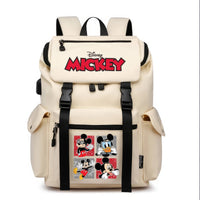 Minnie Backpack - School Bag USB Charging Large Capacity Bookbags Waterproof Laptop Travel Backpack - Lusy Store LLC