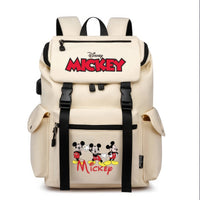 Minnie Backpack - School Bag USB Charging Large Capacity Bookbags Waterproof Laptop Travel Backpack - Lusy Store LLC