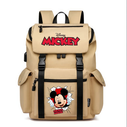 Minnie Backpack - School Bag USB Charging Large Capacity Bookbags Waterproof Laptop Travel Backpack - Lusy Store LLC