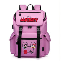 Minnie Backpack - School Bag USB Charging Large Capacity Bookbags Waterproof Laptop Travel Backpack - Lusy Store LLC