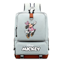 Minnie Backpack - School Book Travel Daily Shoulder Large Bookbag - Lusy Store LLC