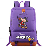 Minnie Backpack - School Book Travel Daily Shoulder Large Bookbag - Lusy Store LLC