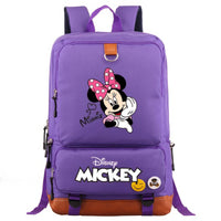 Minnie Backpack - School Book Travel Daily Shoulder Large Bookbag - Lusy Store LLC