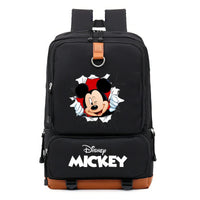 Minnie Backpack - School Book Travel Daily Shoulder Large Bookbag - Lusy Store LLC