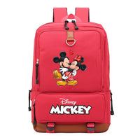 Minnie Backpack - School Book Travel Daily Shoulder Large Bookbag - Lusy Store LLC