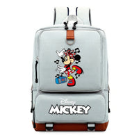 Minnie Backpack - School Book Travel Daily Shoulder Large Bookbag - Lusy Store LLC