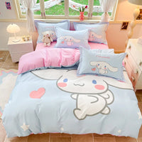 My Melody Duvet Cover Quilt Cover Cartoon Dormitory Bedroom Decoration Teens Girl - Lusy Store LLC