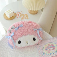 My Melody Plush Sweet Kawaii Piano Stuffed Anime Car Decor Cushion Sofa Pillow Girl - Lusy Store LLC