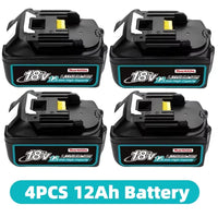 Original Li-Ion Battery – 18V, Available in 6.0Ah, 8.0Ah, 12.0Ah - Lusy Store LLC 