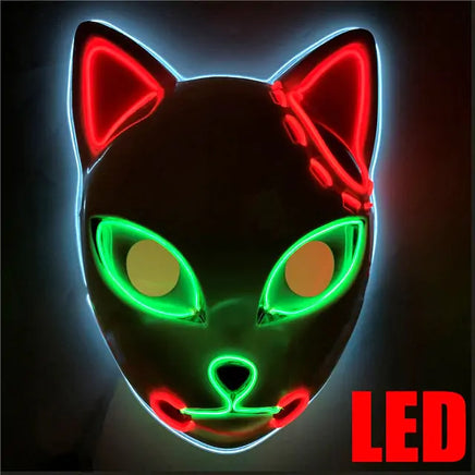 Halloween LED Cat Mask - Lusy Store LLC 