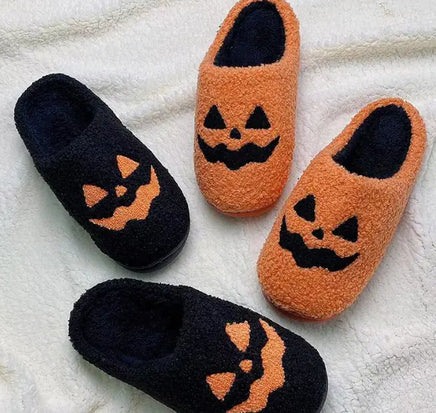 Indoor Halloween Slippers - Lusy Store LLC 