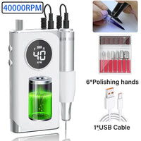 Electric Nail Drill Machine For Manicure - Lusy Store LLC 