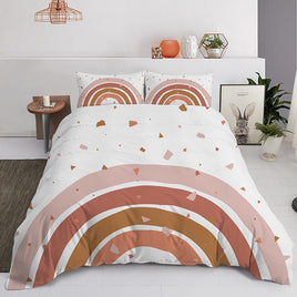 Pastel Bedding Set - Includes Three Pieces - Lusy Store LLC