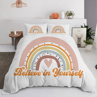 Pastel Bedding Set - Includes Three Pieces - Lusy Store LLC