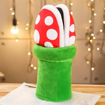 Plush Piranha Plant Slippers - Lusy Store LLC