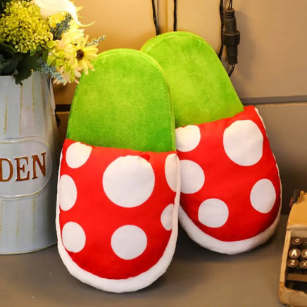 Plush Piranha Plant Slippers - Lusy Store LLC