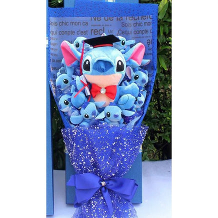 Plush Toy Doll Bouquet - Lilo Stitch Birthday Valentine Gift - Lusy Store LLC