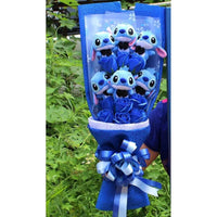 Plush Toy Doll Bouquet - Lilo Stitch Birthday Valentine Gift - Lusy Store LLC