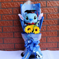 Plush Toy Doll Bouquet - Lilo Stitch Birthday Valentine Gift - Lusy Store LLC