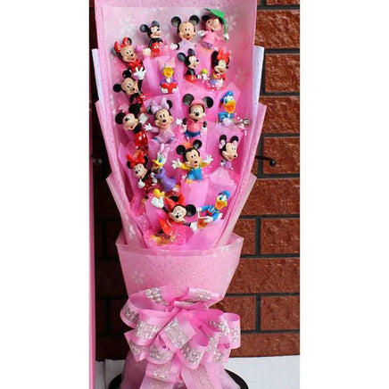 Plush Toy Doll Bouquet - Lilo Stitch Birthday Valentine Gift - Lusy Store LLC