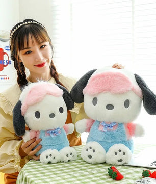 Pochacco Plush Kawaii Cute Cartoon Animal Plush Stuffed Soft Sleeping Pillow Gift - Lusy Store LLC