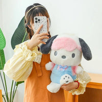 Pochacco Plush Kawaii Cute Cartoon Animal Plush Stuffed Soft Sleeping Pillow Gift - Lusy Store LLC