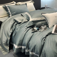 Premium Tencel Cotton Vintage Active Print Bedding Set (4 - piece) - Lusy Store LLC