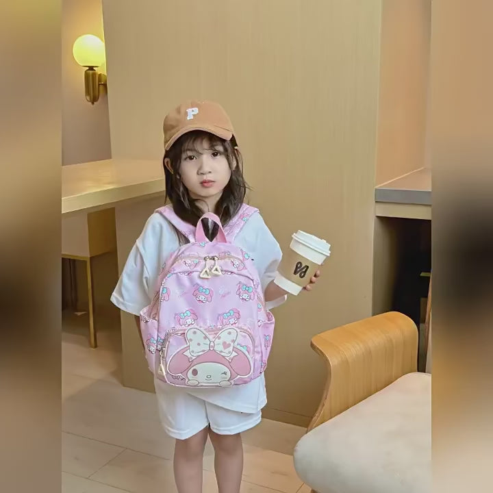 Hello Kitty Backpack Kawaii Kuromi Cinnamoroll My Melody School Bag Kids Gift