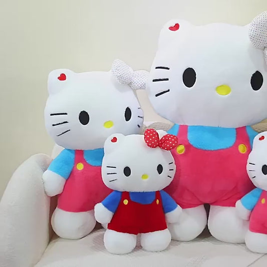 Hello Kitty Plush Toy – Soft Stuffed Pillow Cushion, 16"/24"/32" (40/60/80cm)