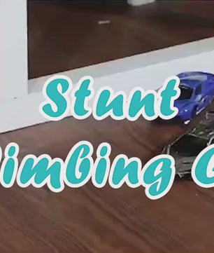 Remote Control Wall Climbing Stunt Car for Kids