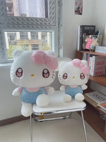 Sweet Hello Kitty Plush Toy Lovely Fluffy Stuffed Cartoon Anime Kawaii Hug Plushies Soft Gifts