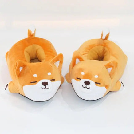 Puppy Home Plush Slippers - Lusy Store LLC