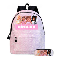 Roblox Backpack Cross - border Game Primary and Secondary Schoolbag - Lusy Store LLC