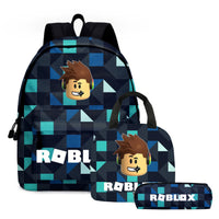 Roblox Backpack Cross - border Game Primary and Secondary Schoolbag - Lusy Store LLC