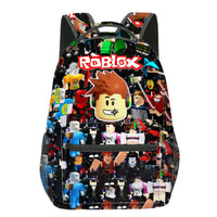 Roblox Backpack Virtual World Primary Secondary Schoolbag Set - Lusy Store LLC