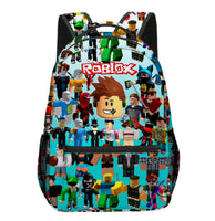 Roblox Backpack Virtual World Primary Secondary Schoolbag Set - Lusy Store LLC