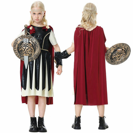 Roman Gladiator Halloween Costume - Ideal for Cosplay and Performance Wear - Lusy Store LLC