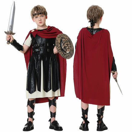 Roman Gladiator Halloween Costume - Ideal for Cosplay and Performance Wear - Lusy Store LLC