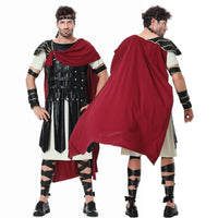 Roman Gladiator Halloween Costume - Ideal for Cosplay and Performance Wear - Lusy Store LLC