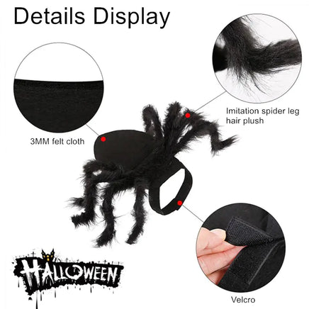 Halloween Spider Costume for Pets - Lusy Store LLC 