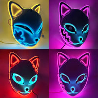 Halloween LED Cat Mask - Lusy Store LLC 