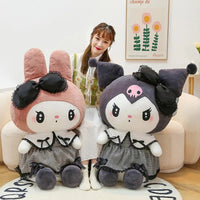 Sanrio Black Kuromi My Melody Plush Dolls - Lusy Store LLC