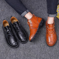 Men's Ankle Leather Boots