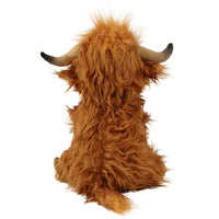 Simulation Highland Cow Plush Toy - Lusy Store LLC