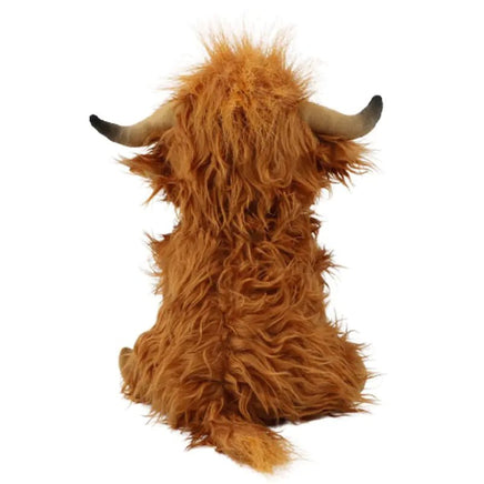 Simulation Highland Cow Plush Toy - Lusy Store LLC