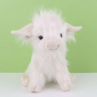 Simulation Highland Cow Plush Toy - Lusy Store LLC