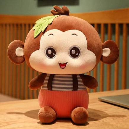 Sitting Monkey Plush Toys - Lusy Store LLC